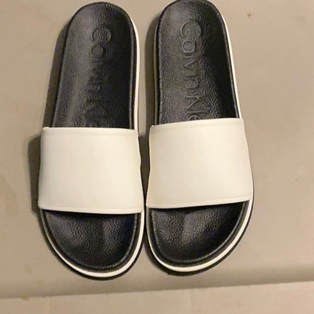 Calvin Klein Monochrome Slides